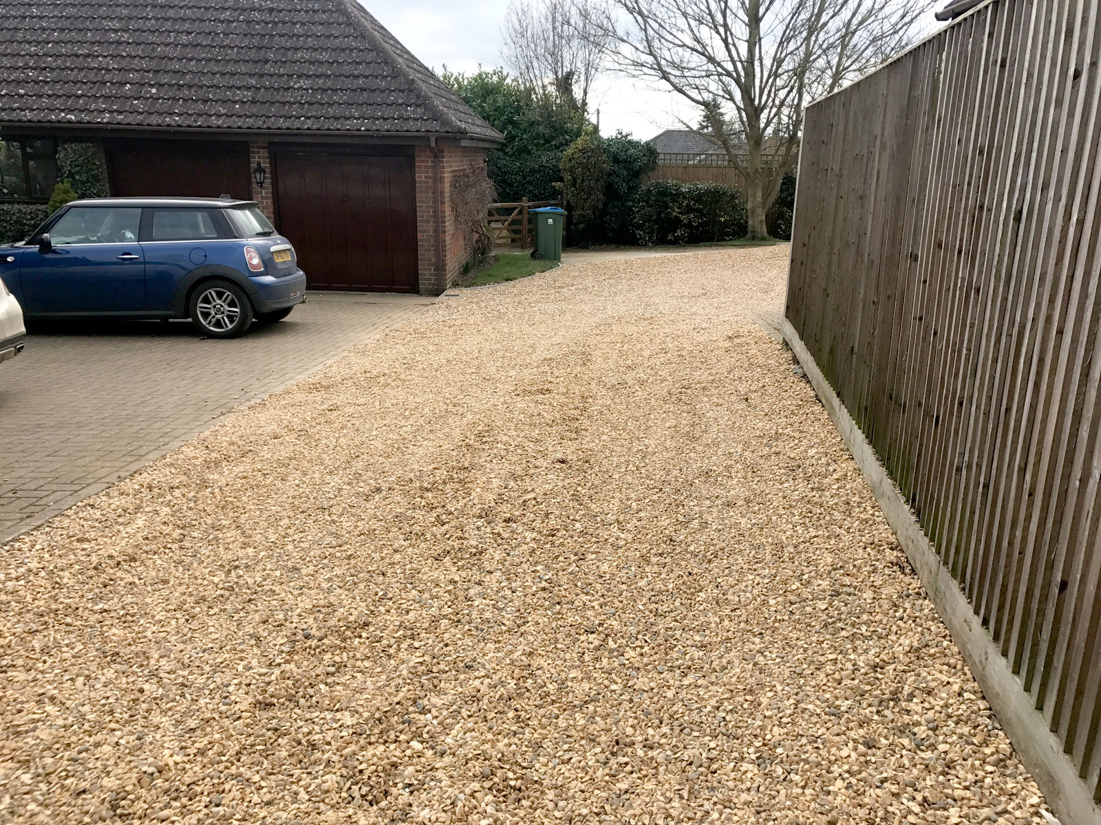 Professional block paving driveway installation