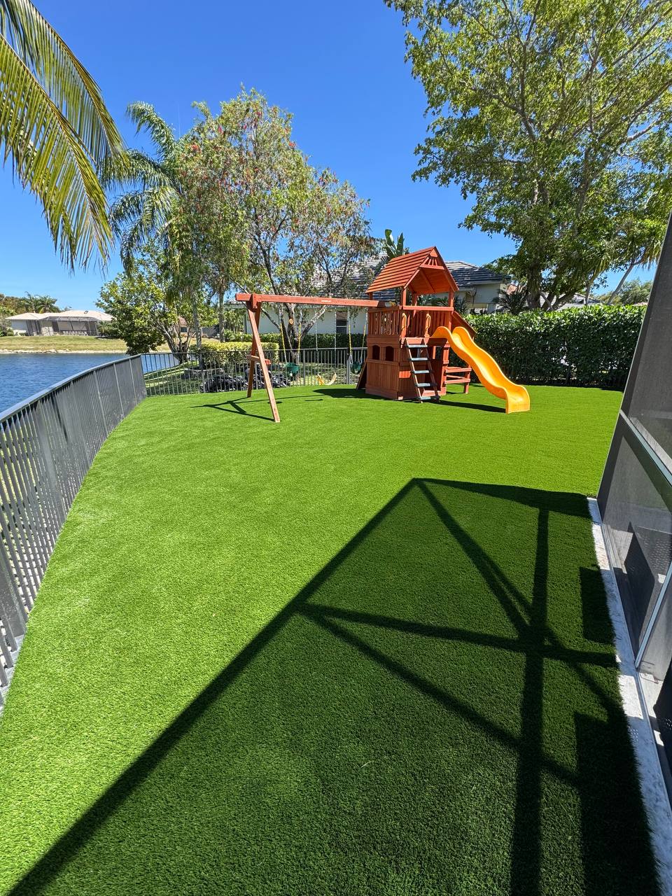 Professional playground and sports turf installation for recreational spaces